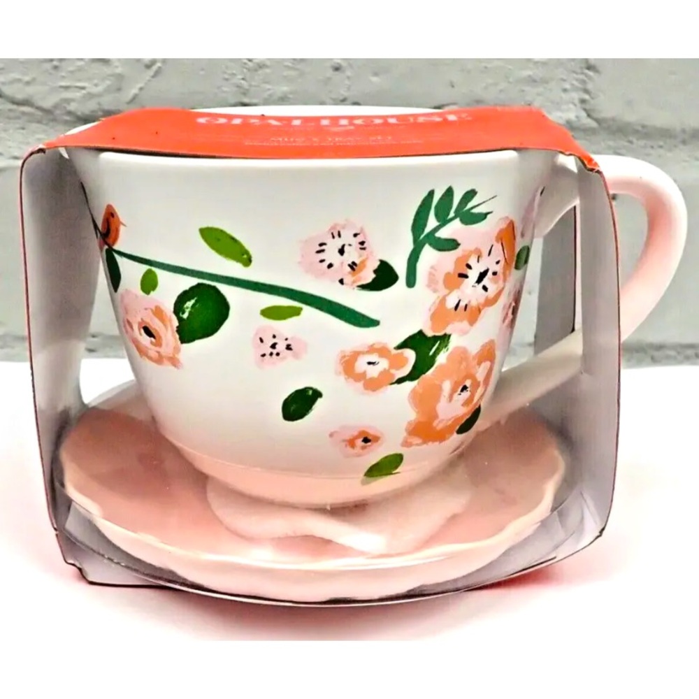 Mothers Day Opalhouse 2pc “Mother Like No Other” Cup & Saucer Gift Set Love